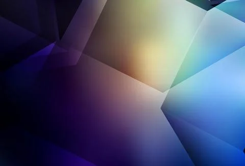 Dark Blue, Yellow vector gradient triangles pattern. 스톡 일러스트