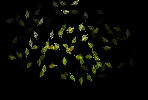 Dark Blue, Yellow vector hand painted pattern. Stock Illustration