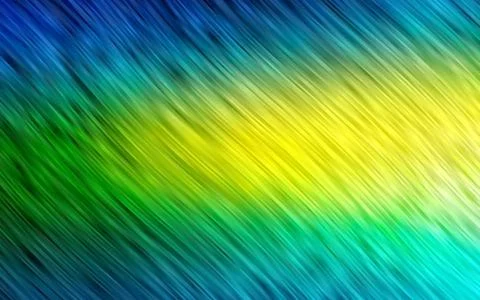 Dark Blue, Yellow vector pattern with lamp shapes. Stock Illustration