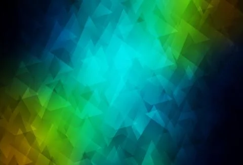 Dark Blue, Yellow vector pattern in square style. イラスト素材