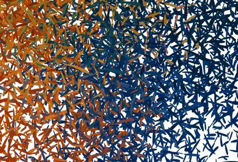 Dark Blue, Yellow vector pattern with sharp lines. イラスト素材