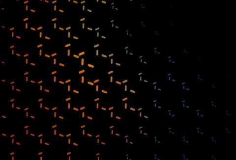 Dark Blue, Yellow vector pattern with sharp lines. 스톡 일러스트