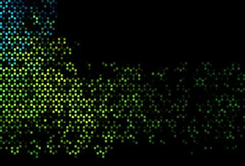 Dark Blue, Yellow vector pattern with crystals, rectangles. イラスト素材