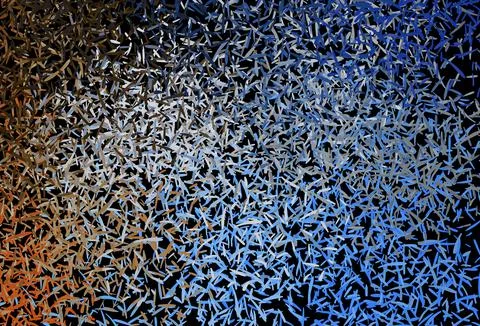 Dark Blue, Yellow vector pattern with sharp lines. Stock Illustration