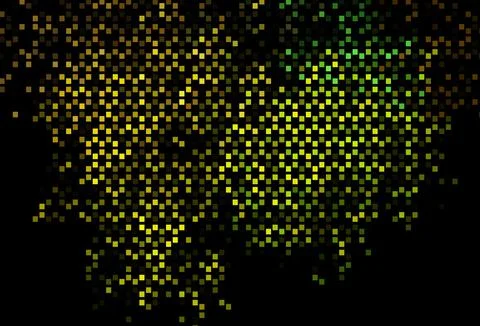 Dark Blue, Yellow vector template with square style. Stock Illustration