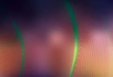 Dark Blue, Yellow vector template with wry lines. Stock Illustration