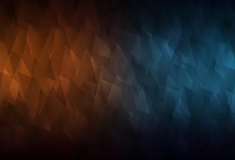 Dark Blue, Yellow vector texture in rectangular style. Stock Illustration