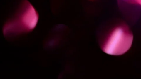 Dark, blurred, bokeh lights background - 1080p loop Video stock 64341707
