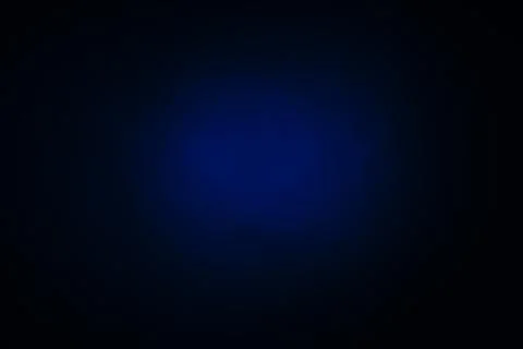 Dark, blurry, simple background, blue abstract background gradient blur. Stock Photos