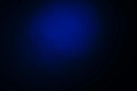 Dark, blurry, simple background, blue abstract background gradient blur. Stock Photos