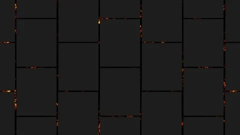 Dark Brick Pattern Glitch Spark Background Loop 库存影片 346814903
