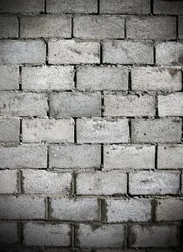 Dark brick wall Foto stock