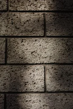 A dark brick wall Stock Photos