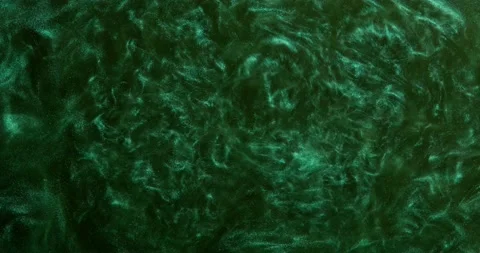 The dark, bright paint with glitters bubbles heavily, shimmering Video stock 158529554