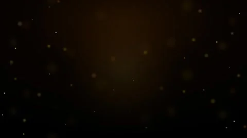 Dark brown abstract background with scattered golden bokeh lights and small.. 動画素材 336365028