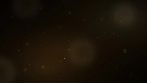 Dark brown abstract background with soft bokeh circles and scattered tiny r.. 動画素材 336365032