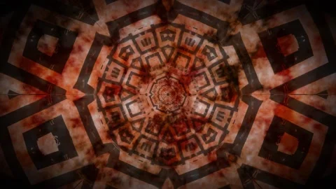 Dark brown and black motion design 3d illustration vj loop Stock Footage 160553317