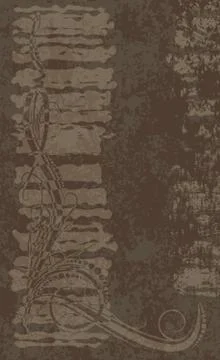 Dark brown background Stock Illustration