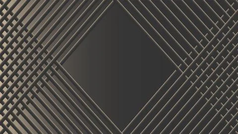 Dark brown background with intersecting lines and geometric pattern Stock Illustration