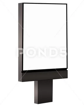 Dark Brown Billboard PSD Template