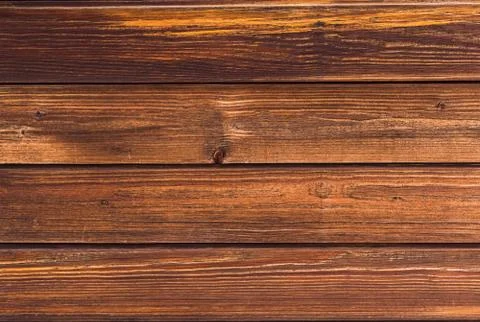 Dark brown board background base folded horizontally wall pattern Stock Photos