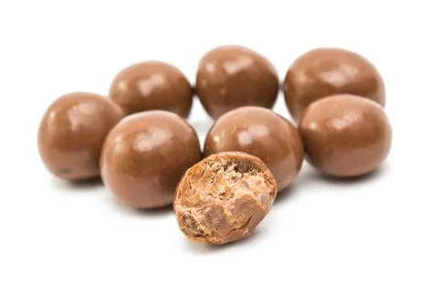 Dark brown dragee Stock Photos