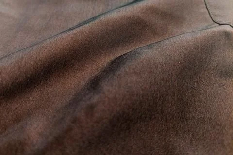 Dark brown fabric texture Stock Photos
