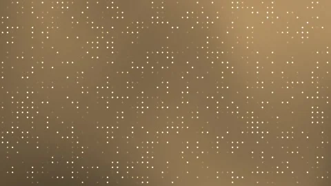 Dark brown gradient background with glowing dots 库存影片 335680657