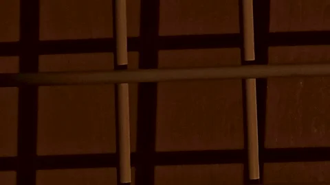 Dark brown grid pattern background Stock Footage 337800537