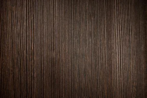 Dark brown laminate with rough surface imitation wood Stock Photos