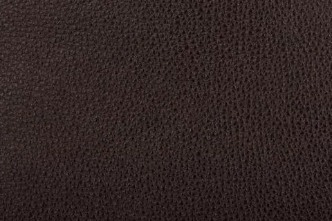 Dark brown leather texture background Stock Photos