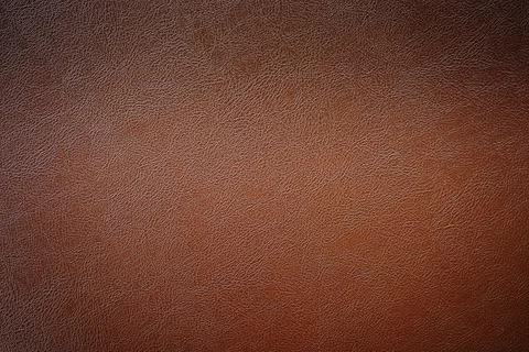 Dark brown leather texture can be use as background Stock Photos
