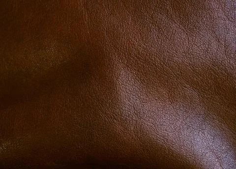 Dark brown leather texture Stock Photos