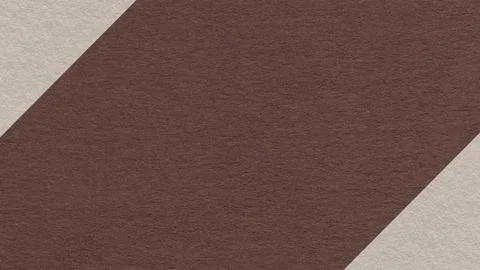 Dark brown paper texture background with light beige corners and copy space f Stock Photos