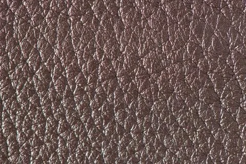 Dark Brown Pebble Grain Leather Texture Surface Stock Photos