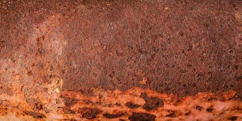 Dark brown pipeline section 스톡 사진