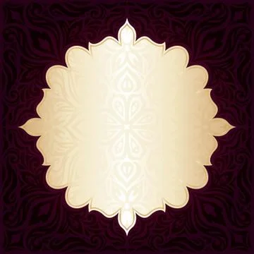 Dark Brown Red wallpaper background Stock Illustration