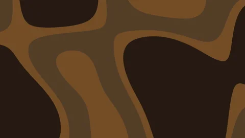 Dark Brown Retro Abstract Pattern Background Stock Footage 313288982