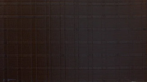 Dark Brown Ribbed Textured Glass Surface with Geometric Pattern 動画素材 342390922