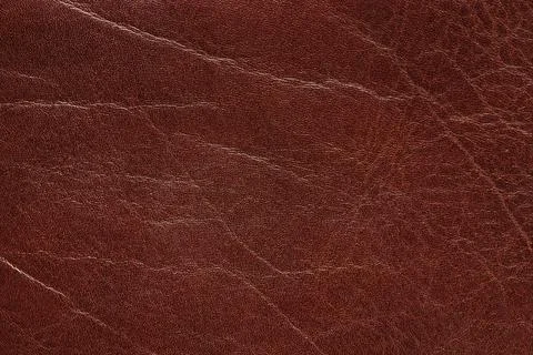 Dark brown rough leather texture Stock Photos