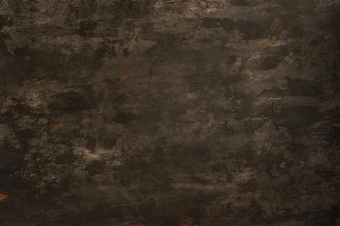 Dark brown stained background. Stock Photos