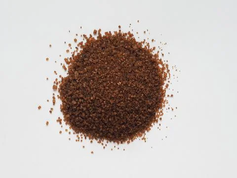 Dark brown sugar Stock Photos