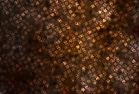 Dark Brown vector background with rectangles. Illustrazione stock