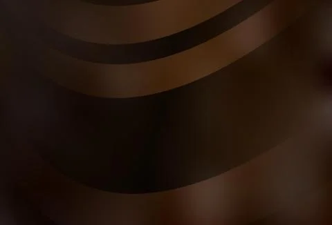 Dark Brown vector glossy abstract layout. Stock Illustration