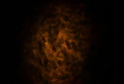 Dark Brown vector pattern with sharp lines. Stock Illustration