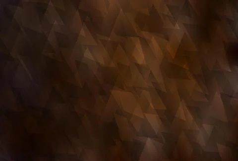 Dark Brown vector pattern in square style. Illustrazione stock