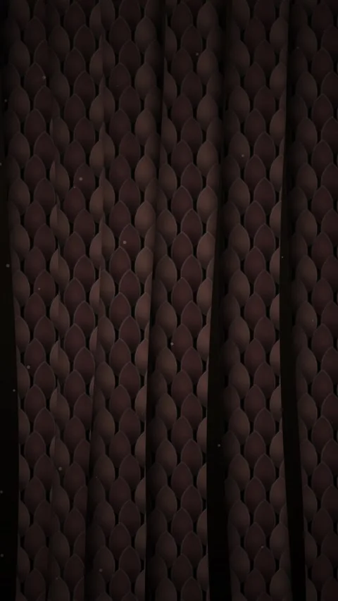 Dark Brown Vertical Repeating Pattern of Abstract Organic Shapes Stock Footage 346197821