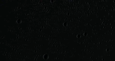 Dark bubbles flying in space Stock Footage 158062702