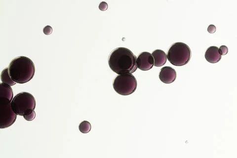 Dark bubbles Stock Photos