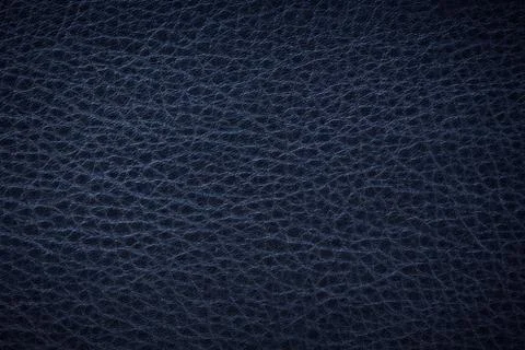 Dark bule leather background Stock Photos
